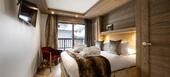 The penthouse in Courchevel 1650 Moriond, located on the 5th