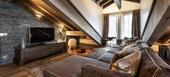 The penthouse in Courchevel 1650 Moriond, located on the 5th