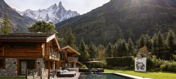 Luxury Chalet in Praz de Chamonix with Mont Blanc Views