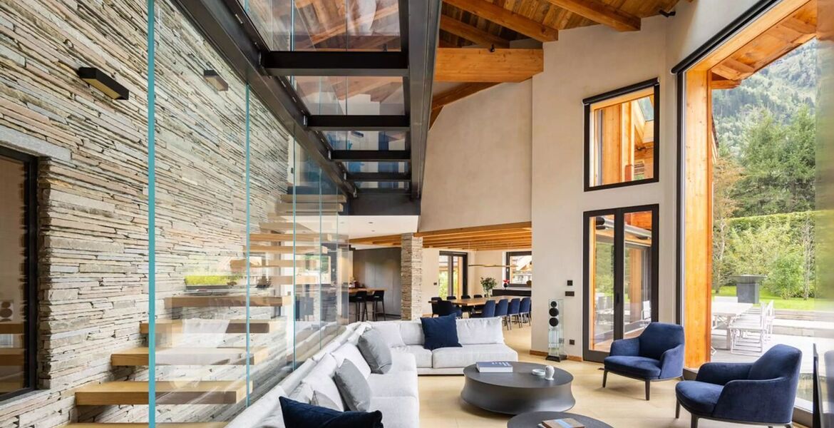 Luxury Chalet in Praz de Chamonix with Mont Blanc Views