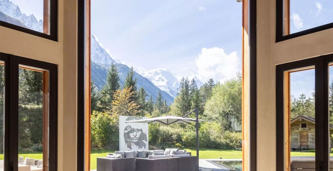 Luxury Chalet in Praz de Chamonix with Mont Blanc Views