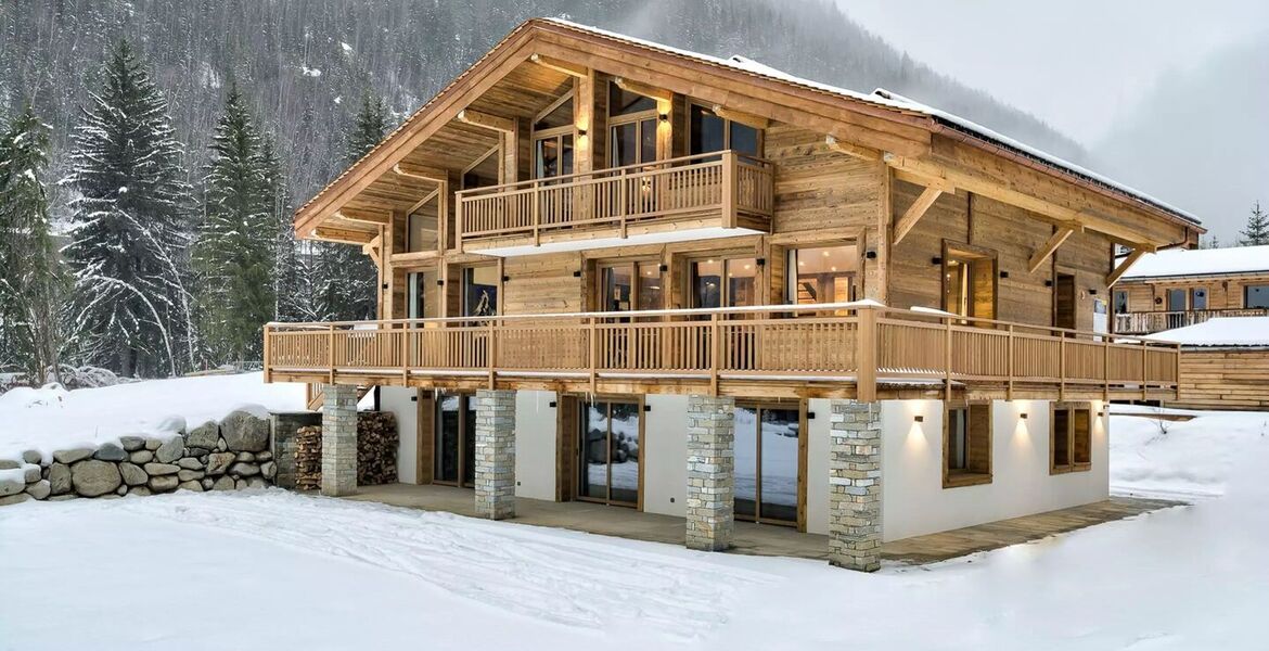 Chalet de luxe à Argentière avec vue imprenable