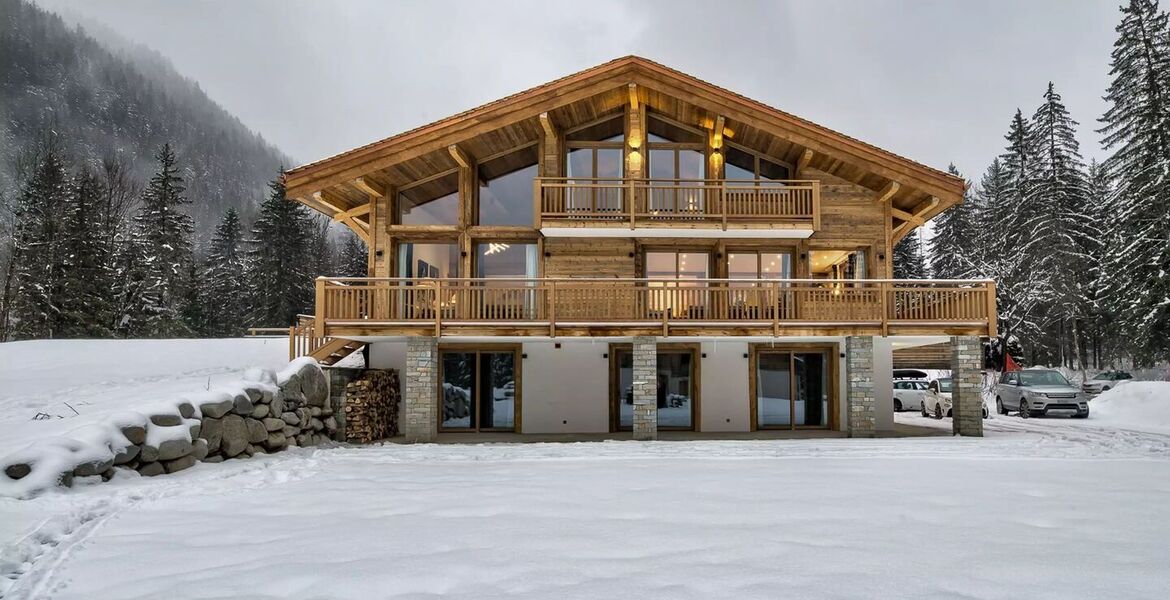 Chalet de lujo en Argentière con impresionantes vistas alpin