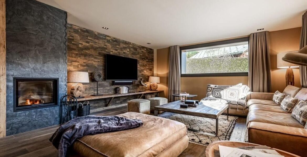 Chalet de luxe à Megève avec vue imprenable sur la montagne