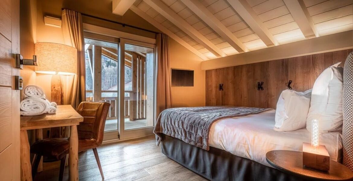 Chalet de lujo en Megève con impresionantes vistas