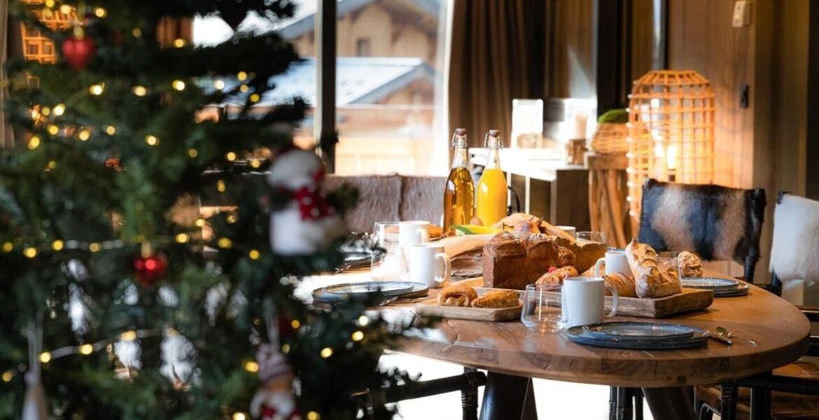 Chalet de lujo en Megève con impresionantes vistas