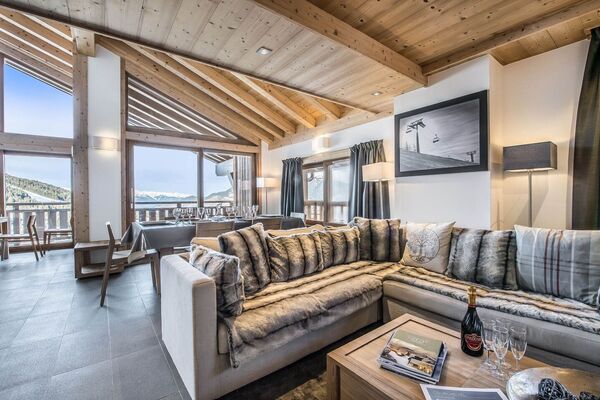 Apartamento dúplex de lujo en Courchevel Moriond