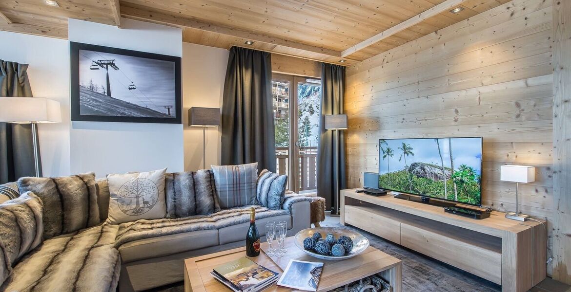 Apartamento dúplex de lujo en Courchevel Moriond