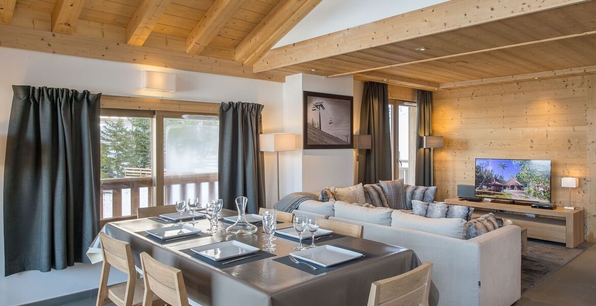 Apartamento dúplex de lujo en Courchevel Moriond