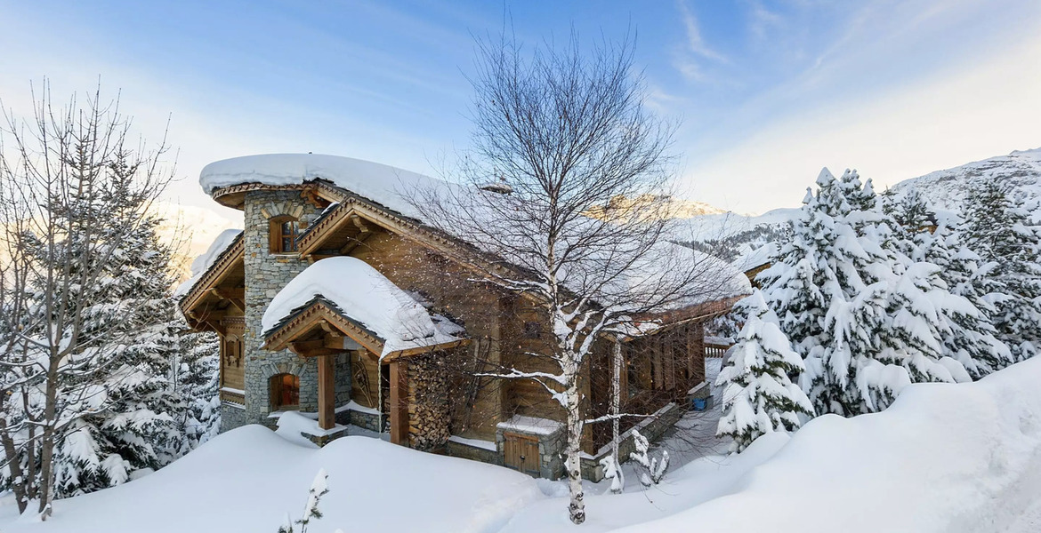 Chalet à louer à Courchevel 1850 Nogentil avec piscine, spa 