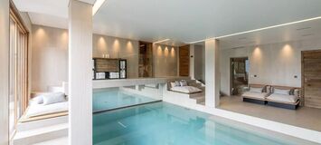 Chalet de luxe à Courchevel 1850 avec piscine chauffée