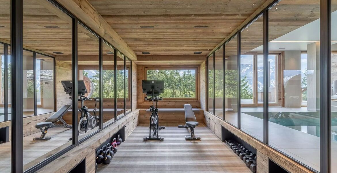 Chalet de luxe à Courchevel 1850 avec piscine chauffée