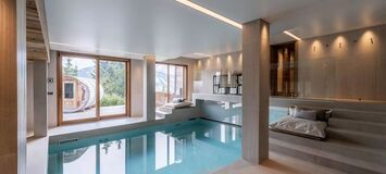 Chalet de luxe à Courchevel 1850 avec piscine chauffée