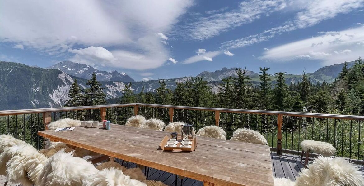 Chalet de luxe à Courchevel 1850 avec piscine chauffée