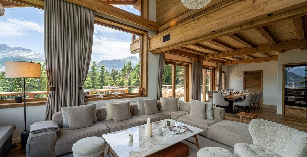 Chalet de luxe à Courchevel 1850 avec piscine chauffée