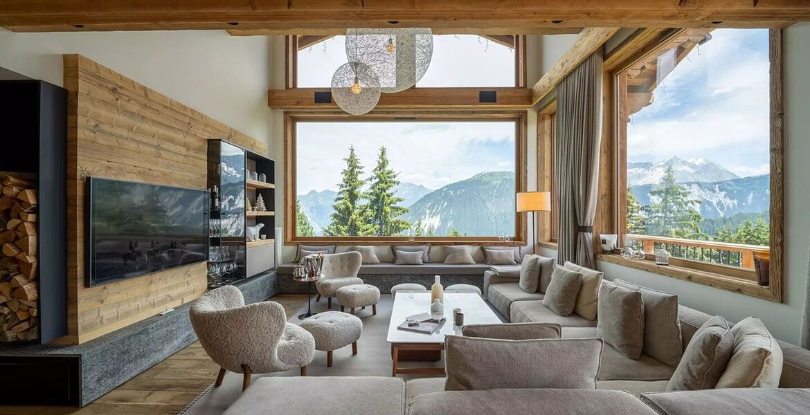 Chalet de luxe à Courchevel 1850 avec piscine chauffée