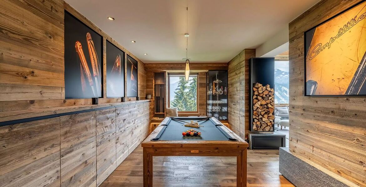 Chalet de luxe à Courchevel 1850 avec piscine chauffée