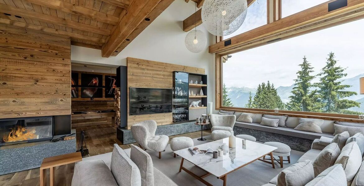 Chalet de luxe à Courchevel 1850 avec piscine chauffée