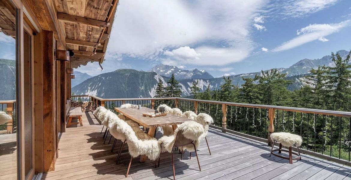 Chalet de luxe à Courchevel 1850 avec piscine chauffée