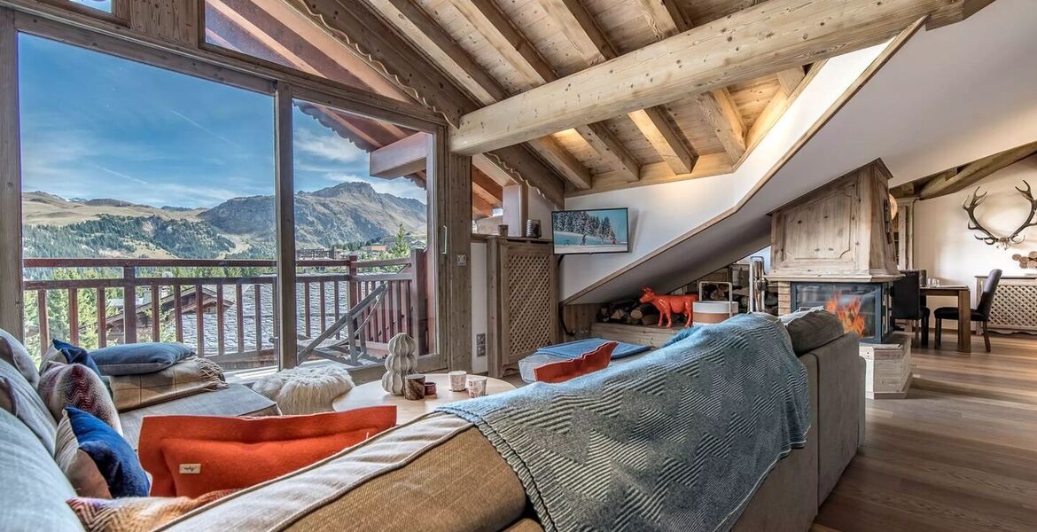 Appartement skis aux pieds à Courchevel 1850