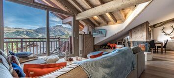 Appartement skis aux pieds à Courchevel 1850