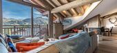 Appartement skis aux pieds à Courchevel 1850