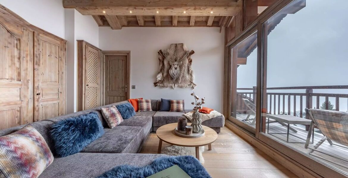 Appartement skis aux pieds à Courchevel 1850