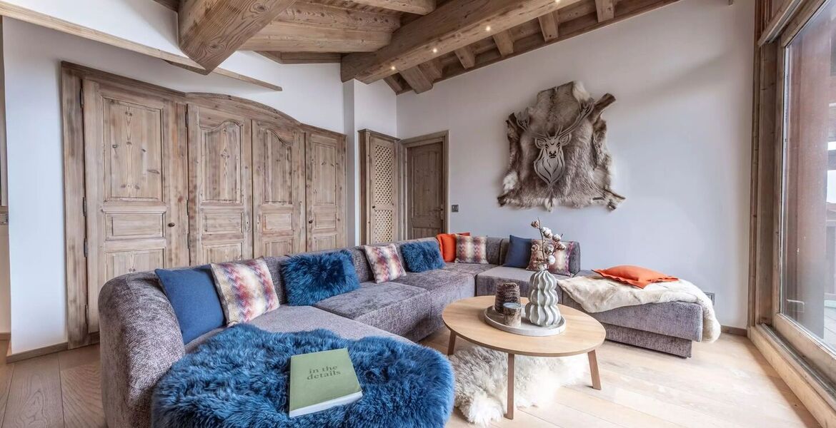 Appartement skis aux pieds à Courchevel 1850