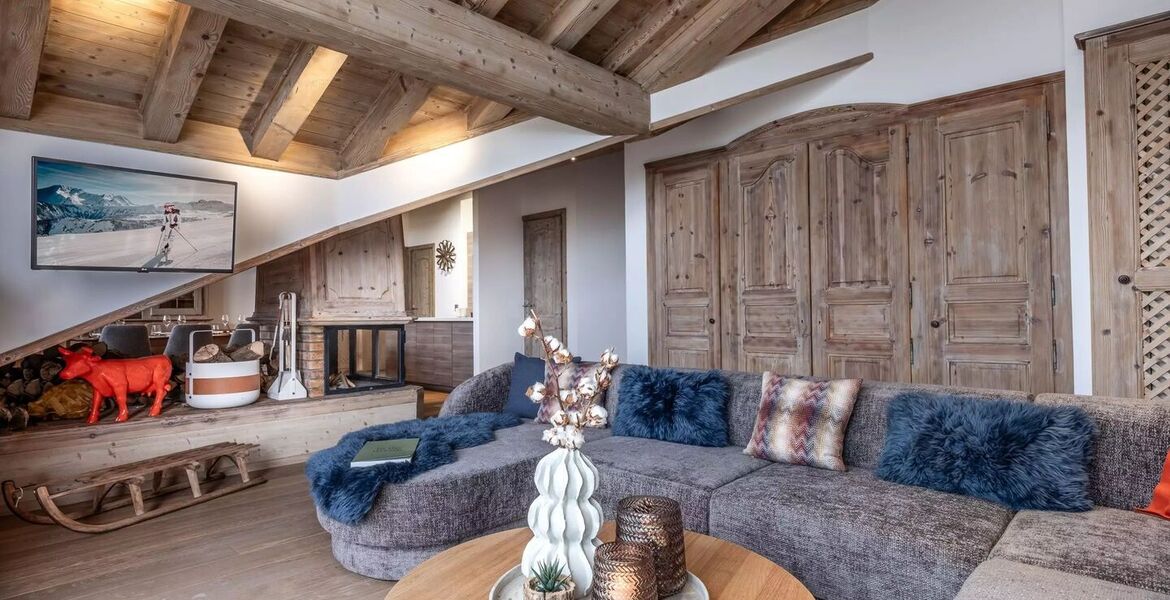 Appartement skis aux pieds à Courchevel 1850