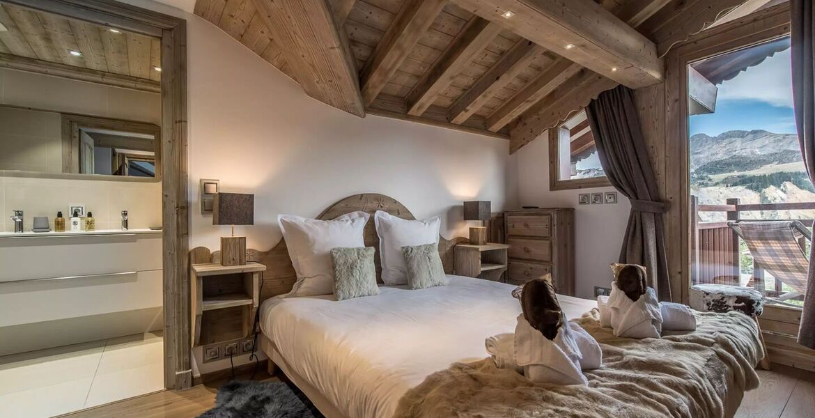 Appartement skis aux pieds à Courchevel 1850