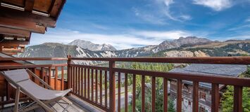 Appartement skis aux pieds à Courchevel 1850