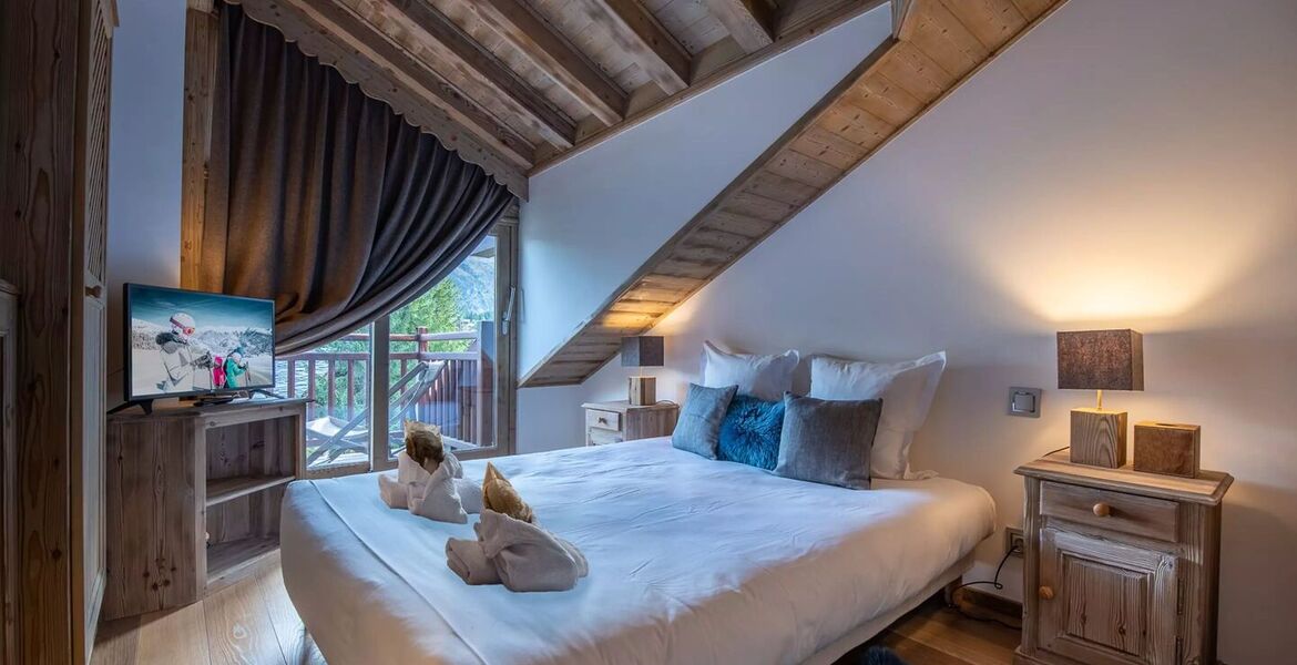 Appartement skis aux pieds à Courchevel 1850