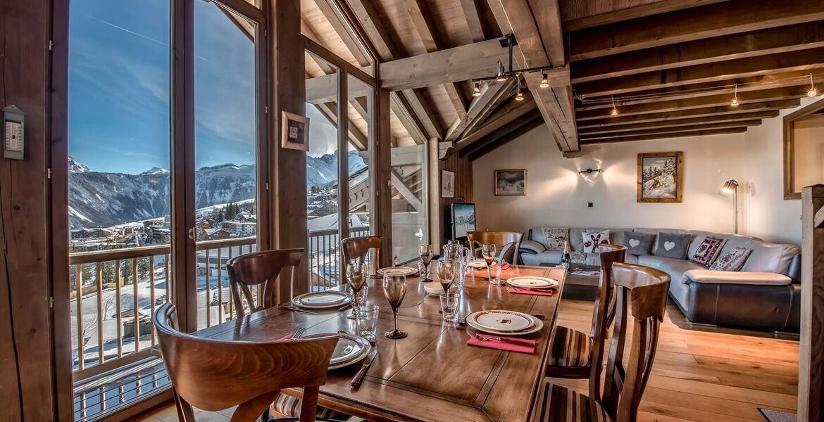 Ski-in/Ski-out Penthouse in Courchevel 1850