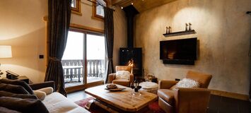 Apartamento con acceso directo a las pistas en Courchevel