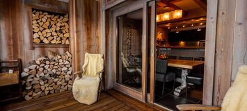 Apartamento con acceso directo a las pistas en Courchevel