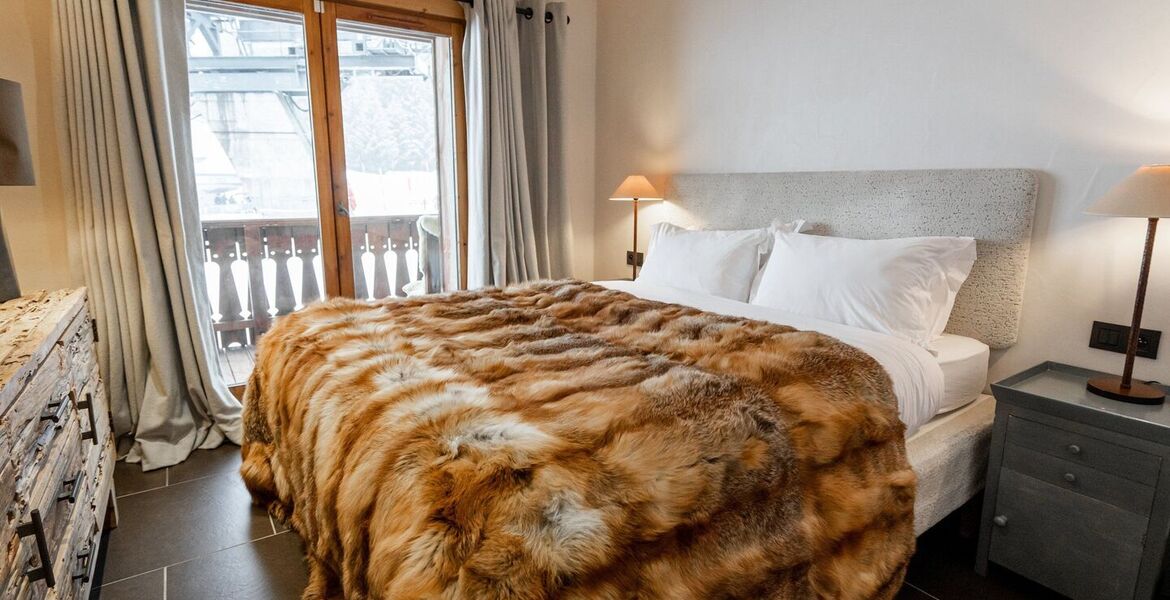 Apartamento con acceso directo a las pistas en Courchevel