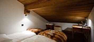 Apartamento con acceso directo a las pistas en Courchevel