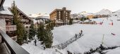 Apartamento con acceso directo a las pistas en Courchevel