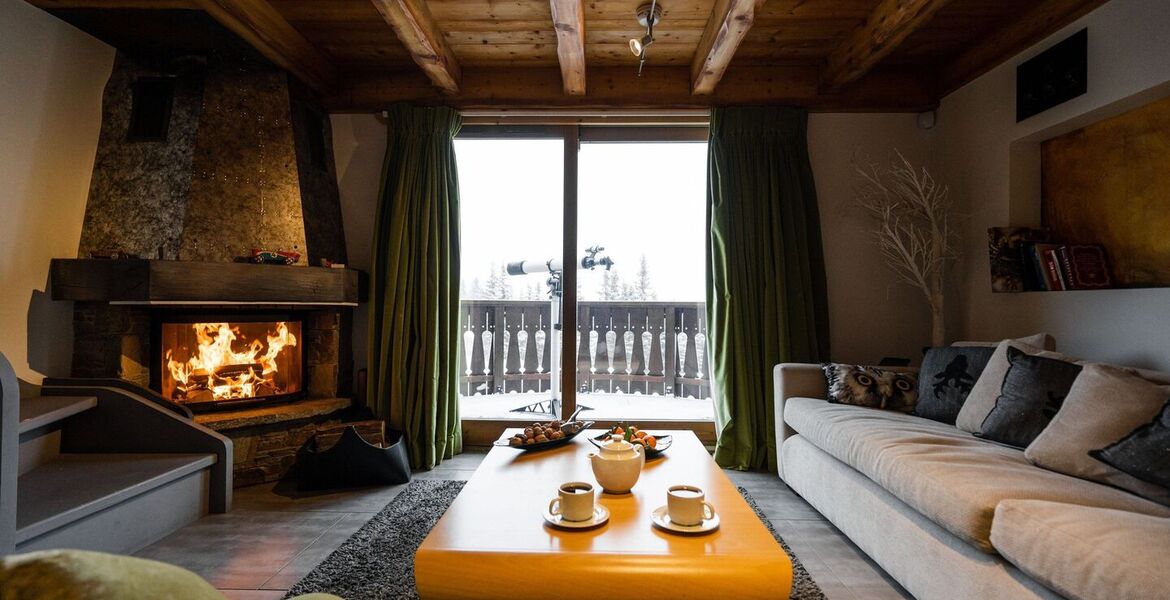 Appartement skis aux pieds à Courchevel 1850