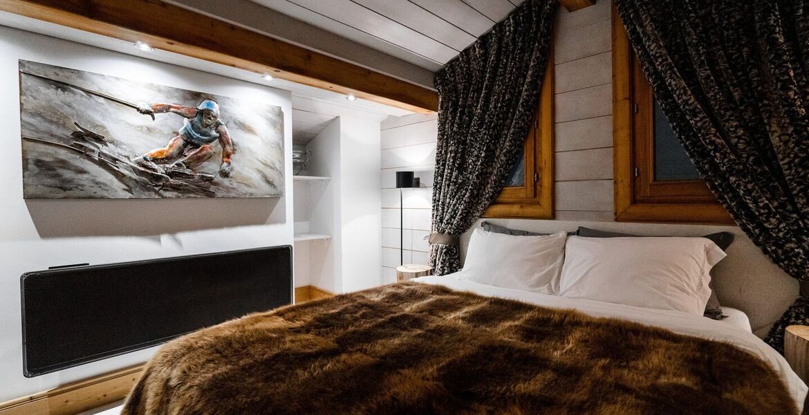 Appartement skis aux pieds à Courchevel 1850