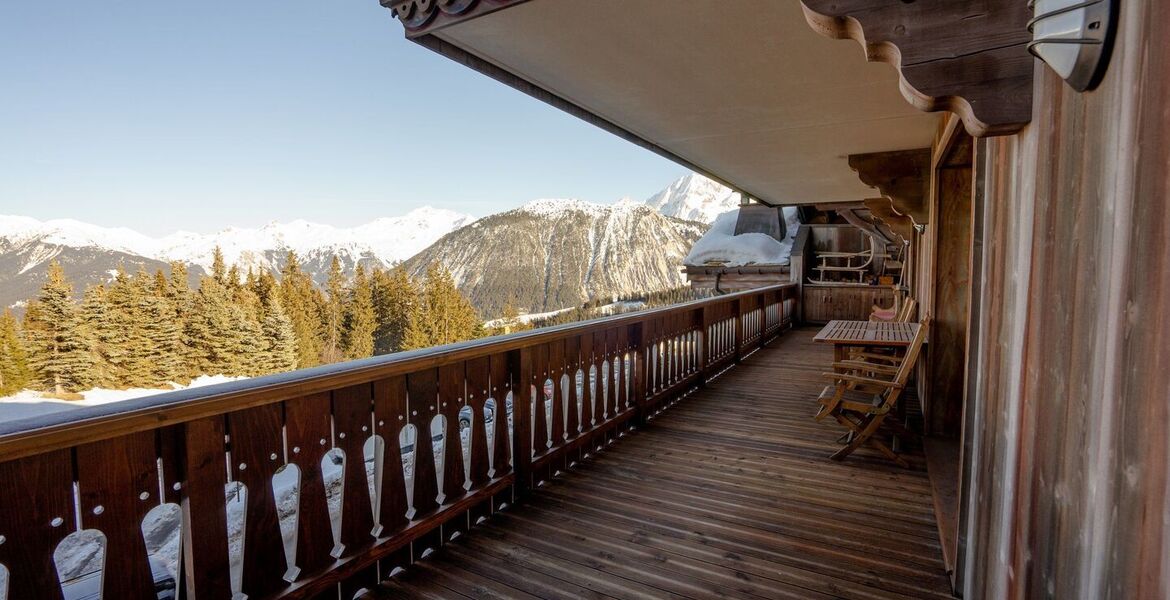 Appartement skis aux pieds à Courchevel 1850