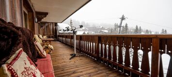 Appartement skis aux pieds à Courchevel 1850