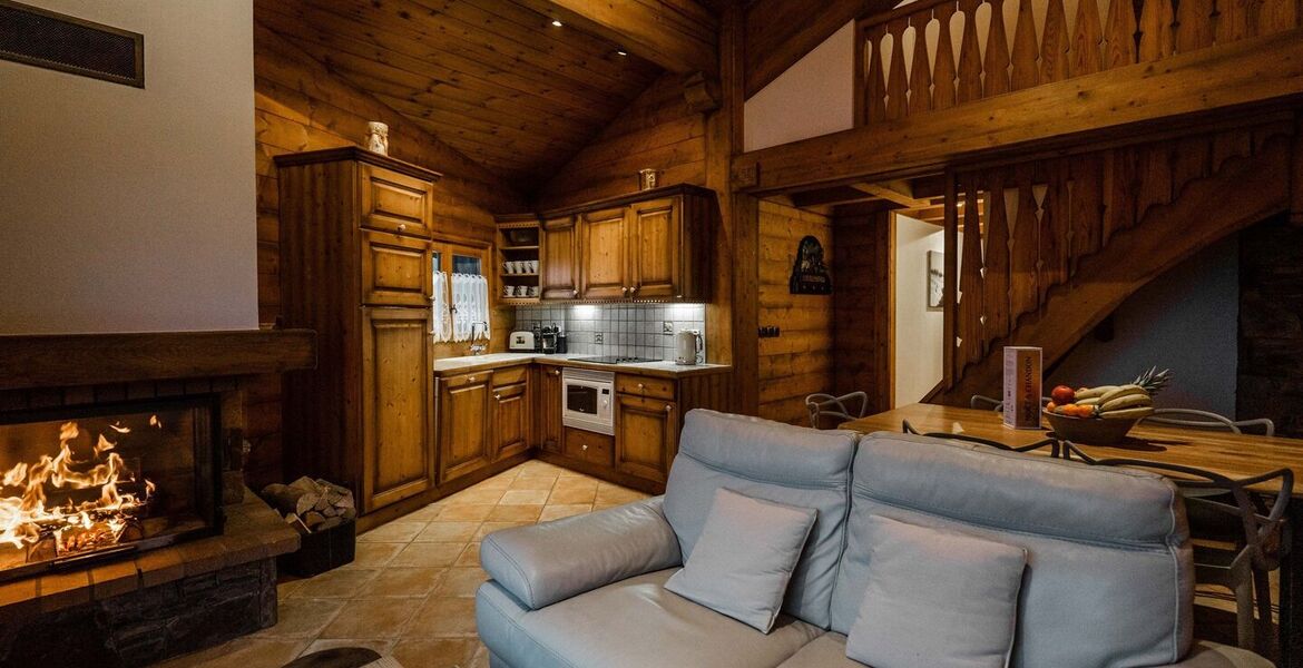 Appartement skis aux pieds à Courchevel 1850