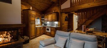 Appartement skis aux pieds à Courchevel 1850