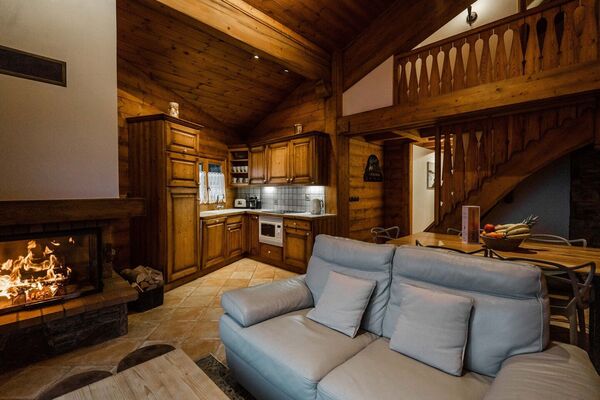 Appartement skis aux pieds à Courchevel 1850