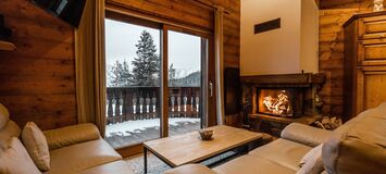 Appartement skis aux pieds à Courchevel 1850