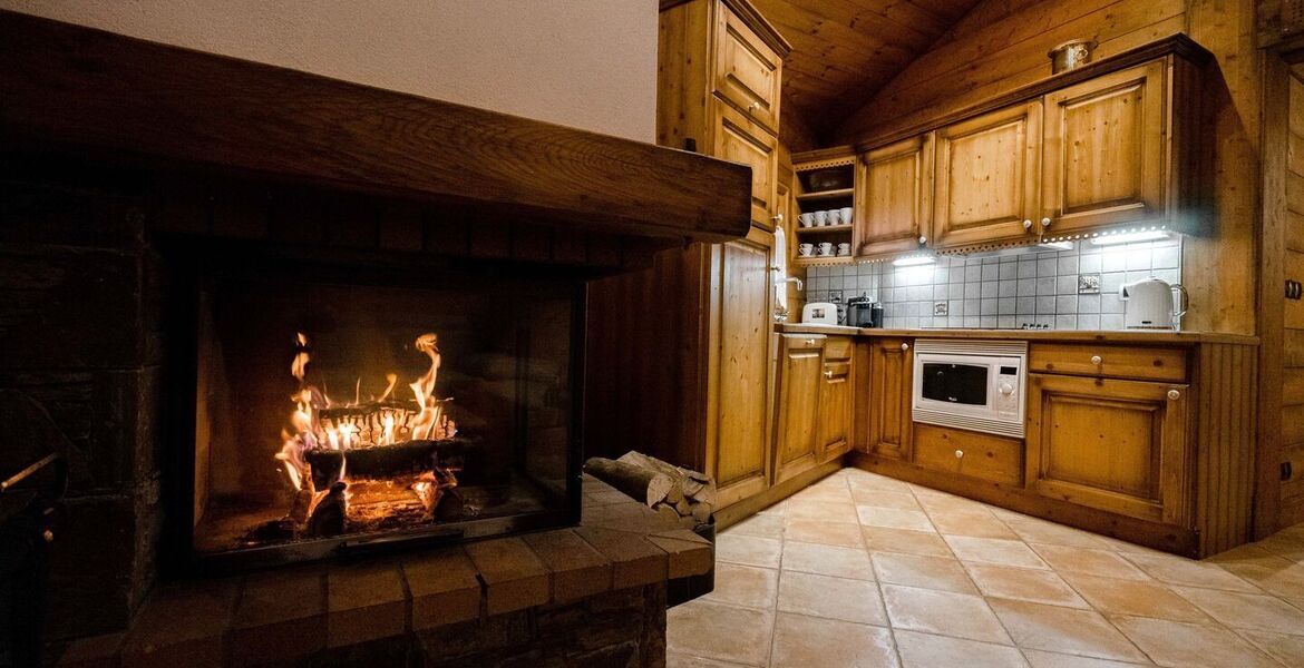 Appartement skis aux pieds à Courchevel 1850