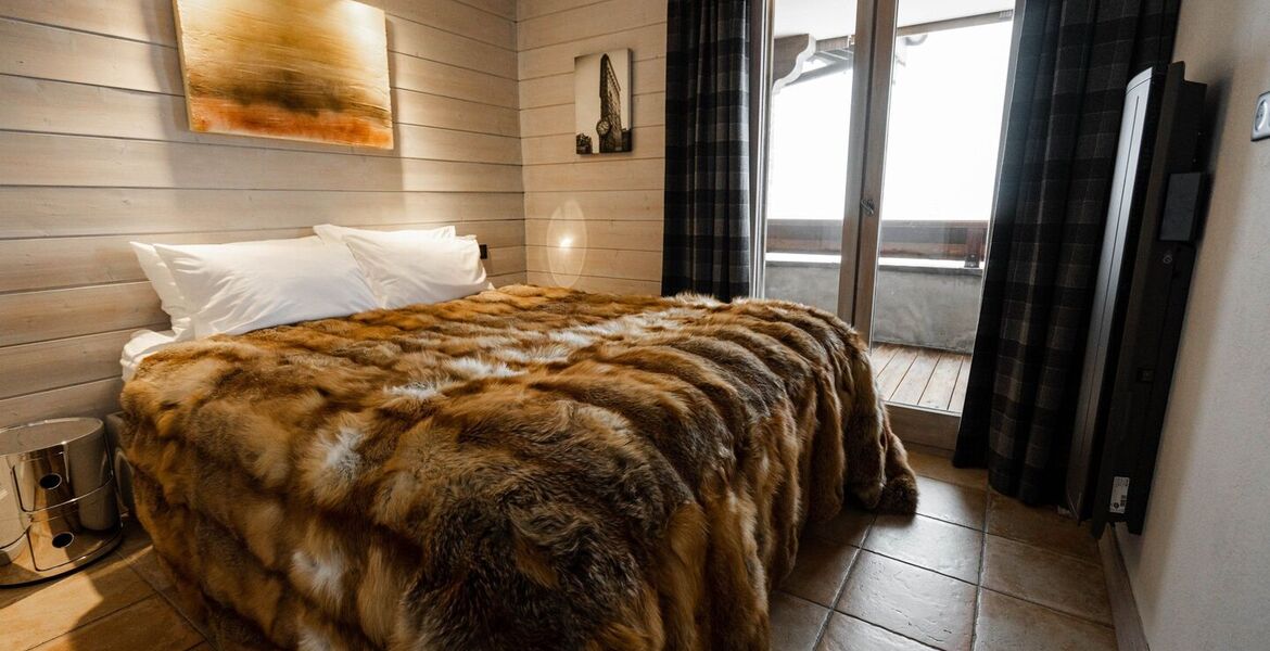 Apartamento con acceso directo a las pistas en Courchevel