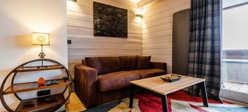 Apartamento con acceso directo a las pistas en Courchevel