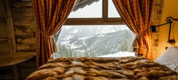 Appartement skis aux pieds à Courchevel 1850